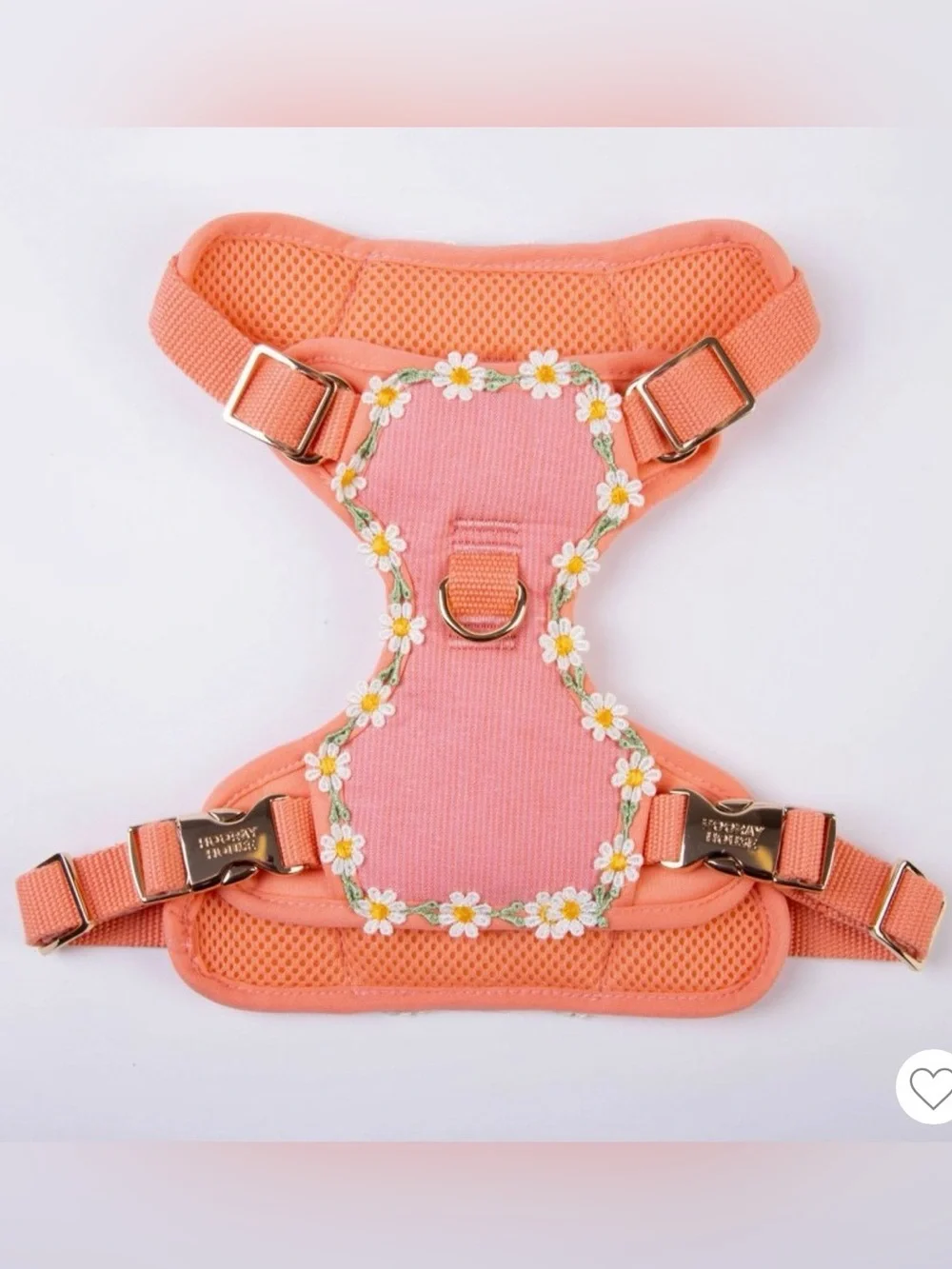 Hooray House Daisy Dog Harness Medium NWT